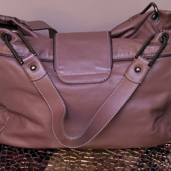 Baldinini Leather Shoulder Bag - Italian Designer - Picture 4 of 6